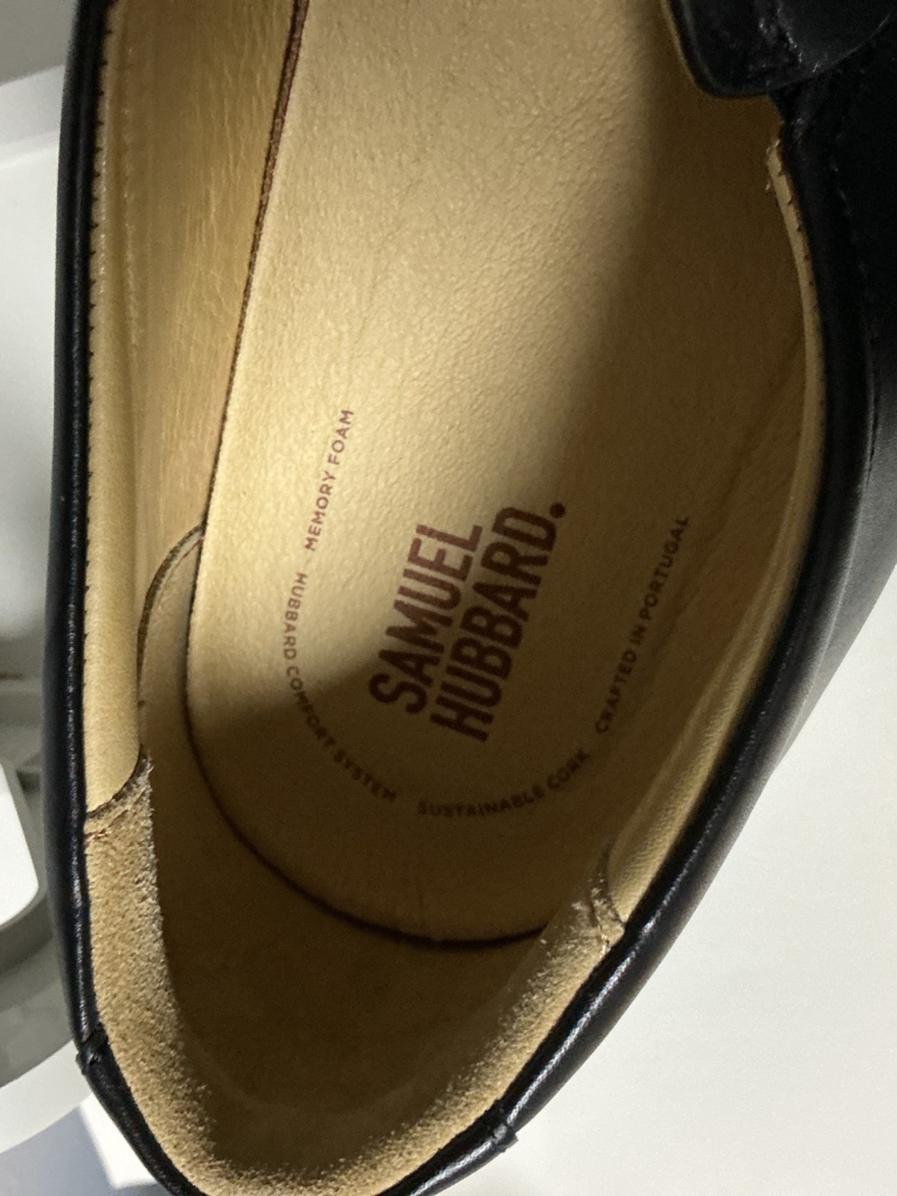 Samuel Hubbard Frequent Traveler Slip On Men’s 13 M Black Leather Loafers - Picture 7 of 7